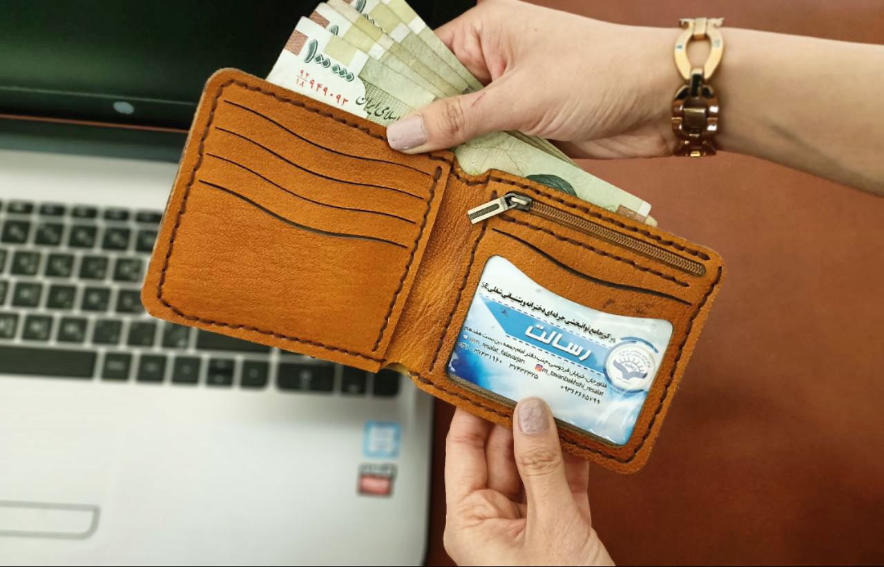 کیف پول چرم
